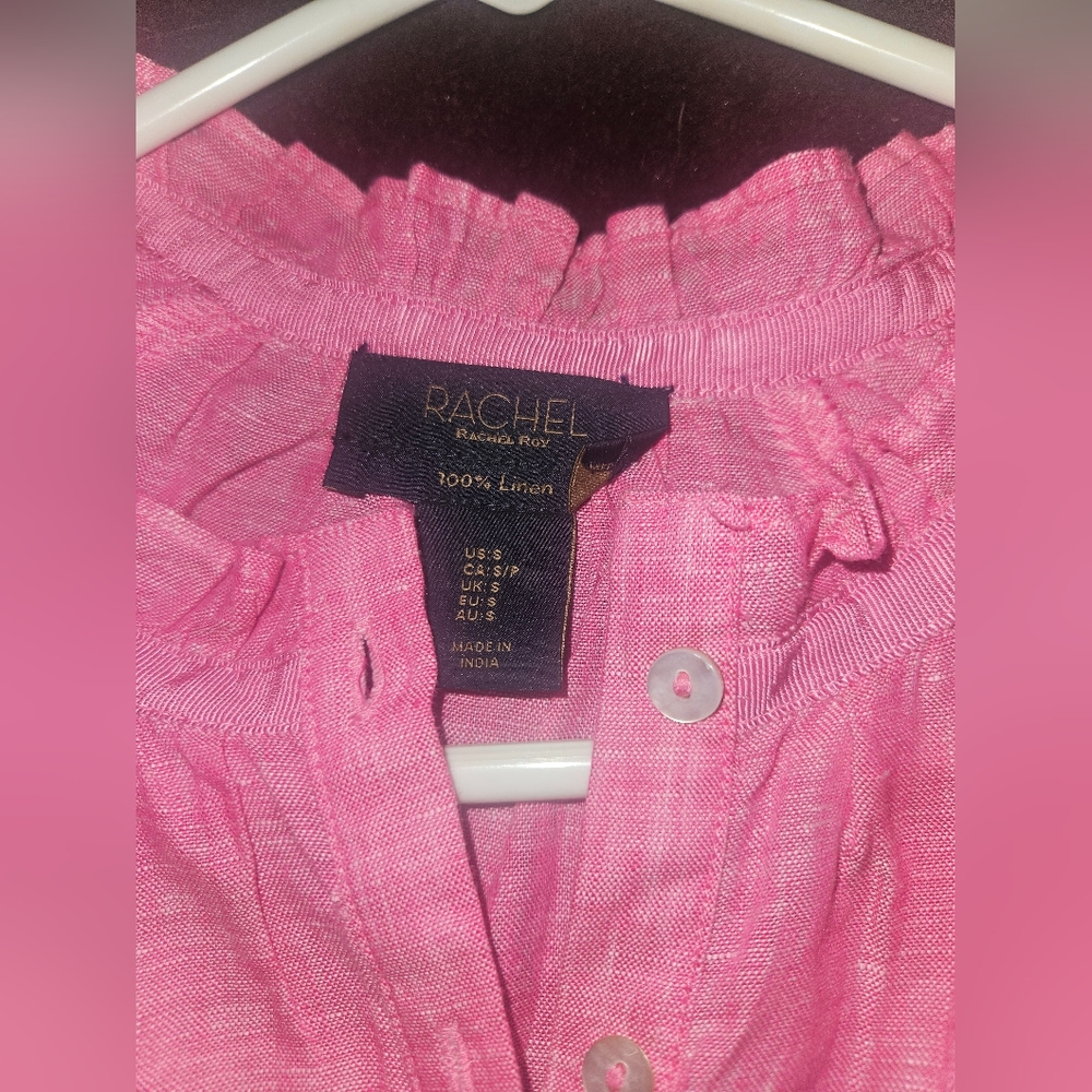 Rachel Roy linen shirt